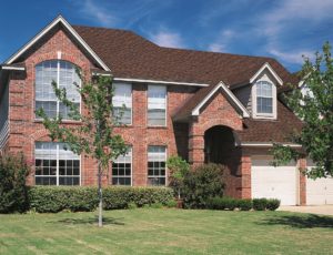 Large, gorgeous home with attractive roof