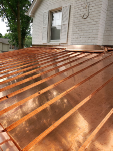 Copper Roof Added to Whitefish Bay Home